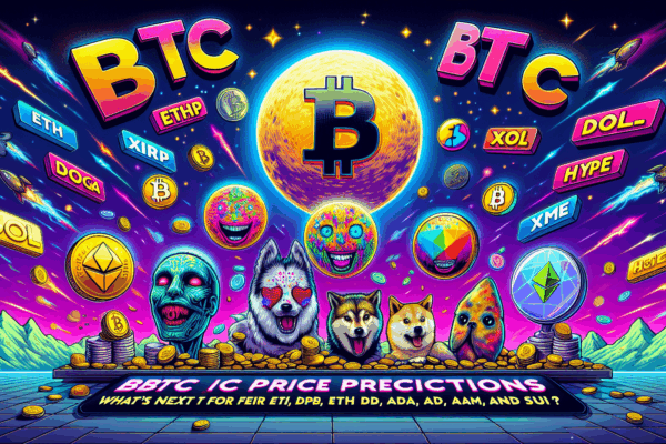 BTC Price Predictions: What’s Next for ETH, XRP, BNB, SOL, DOGE, ADA, HYPE, XLM, and SUI?
