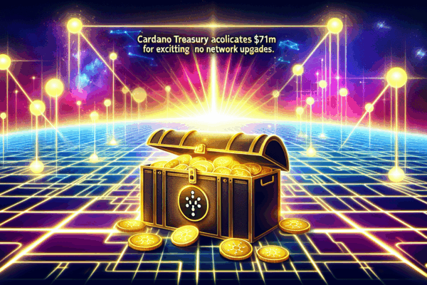 Cardano Treasury Allocates $71M for Exciting Network Upgrades