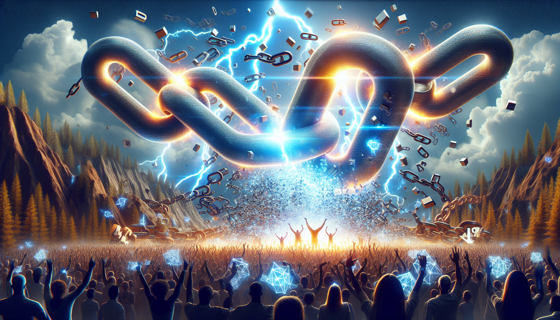 Chainlink Surge: LINK Jumps 44% Sparking Excitement for Potential Second Rally