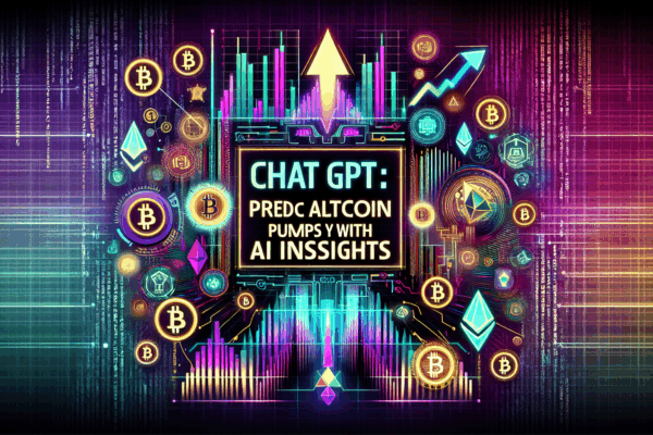 ChatGPT: Predict Altcoin Pumps Early with AI Insights ChatGPT: Predict Altcoin Pumps Early with AI Insights