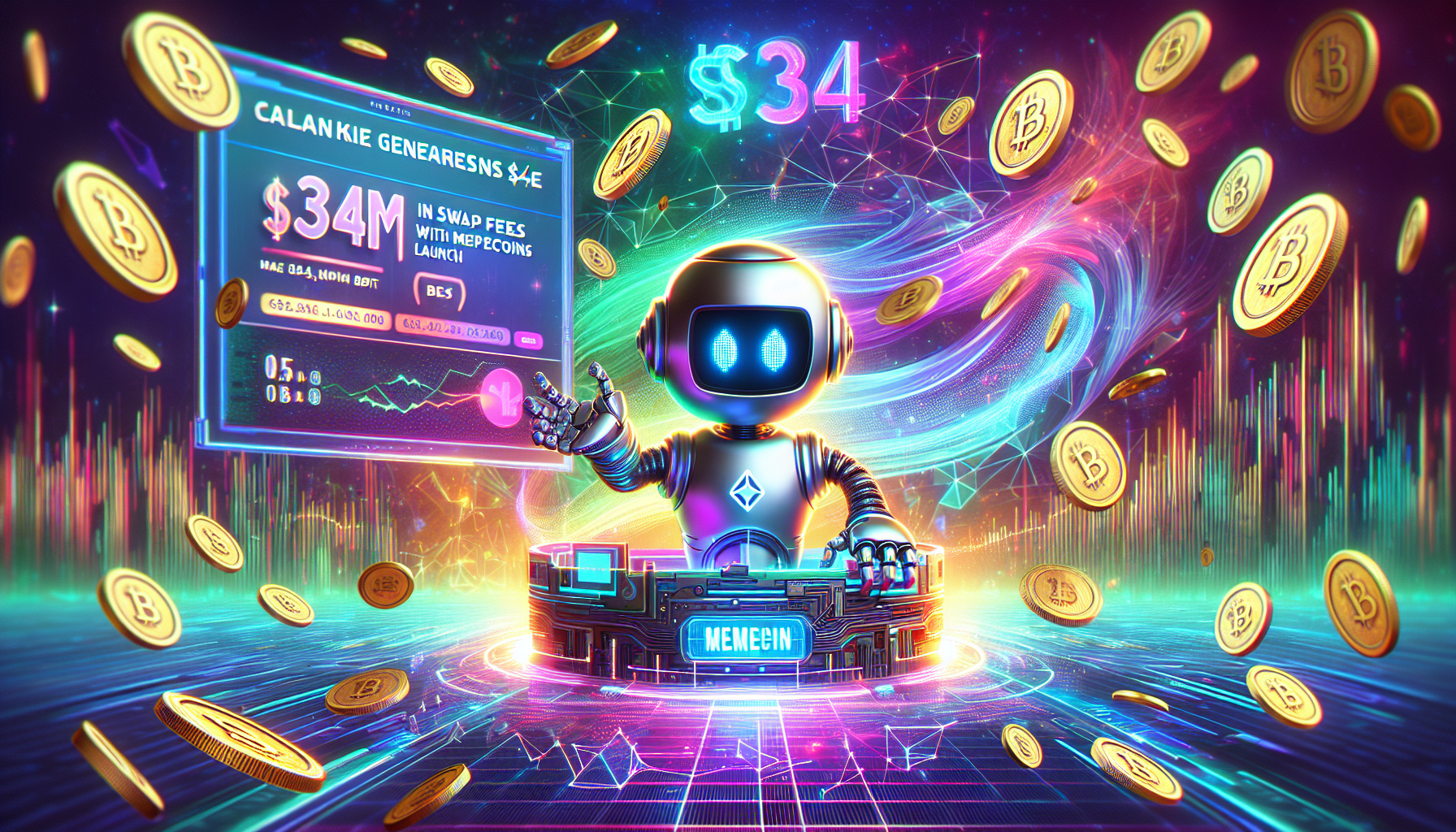Clanker AI Bot Generates $34M in Swap Fees with Base Memecoins Launch
