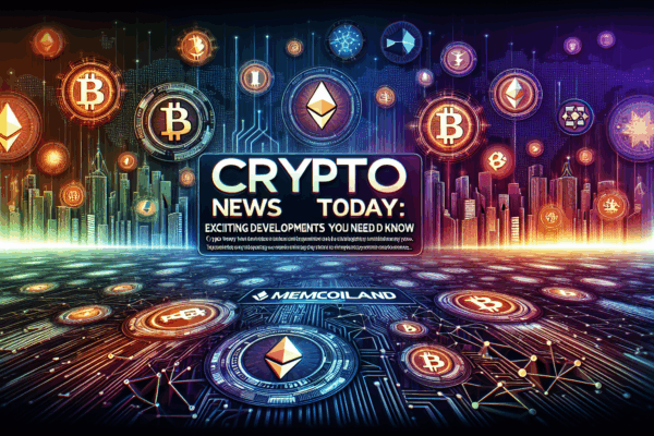 Crypto News Today: Exciting Developments You Need to Know