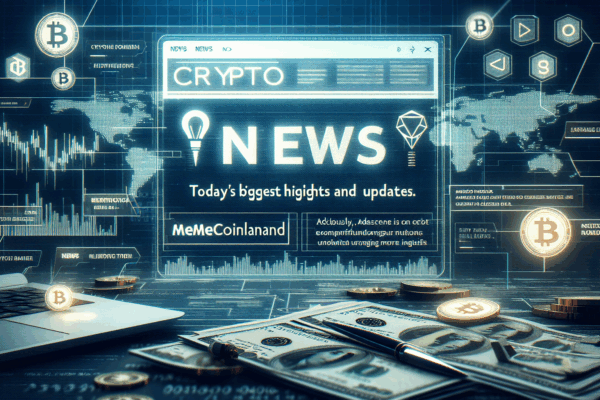 Crypto News: Today's Biggest Highlights and Updates