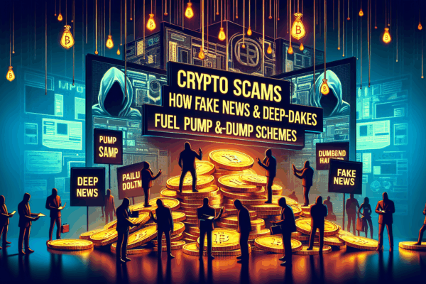 Crypto Scams: How Fake News and Deepfakes Fuel Pump-and-Dump Schemes