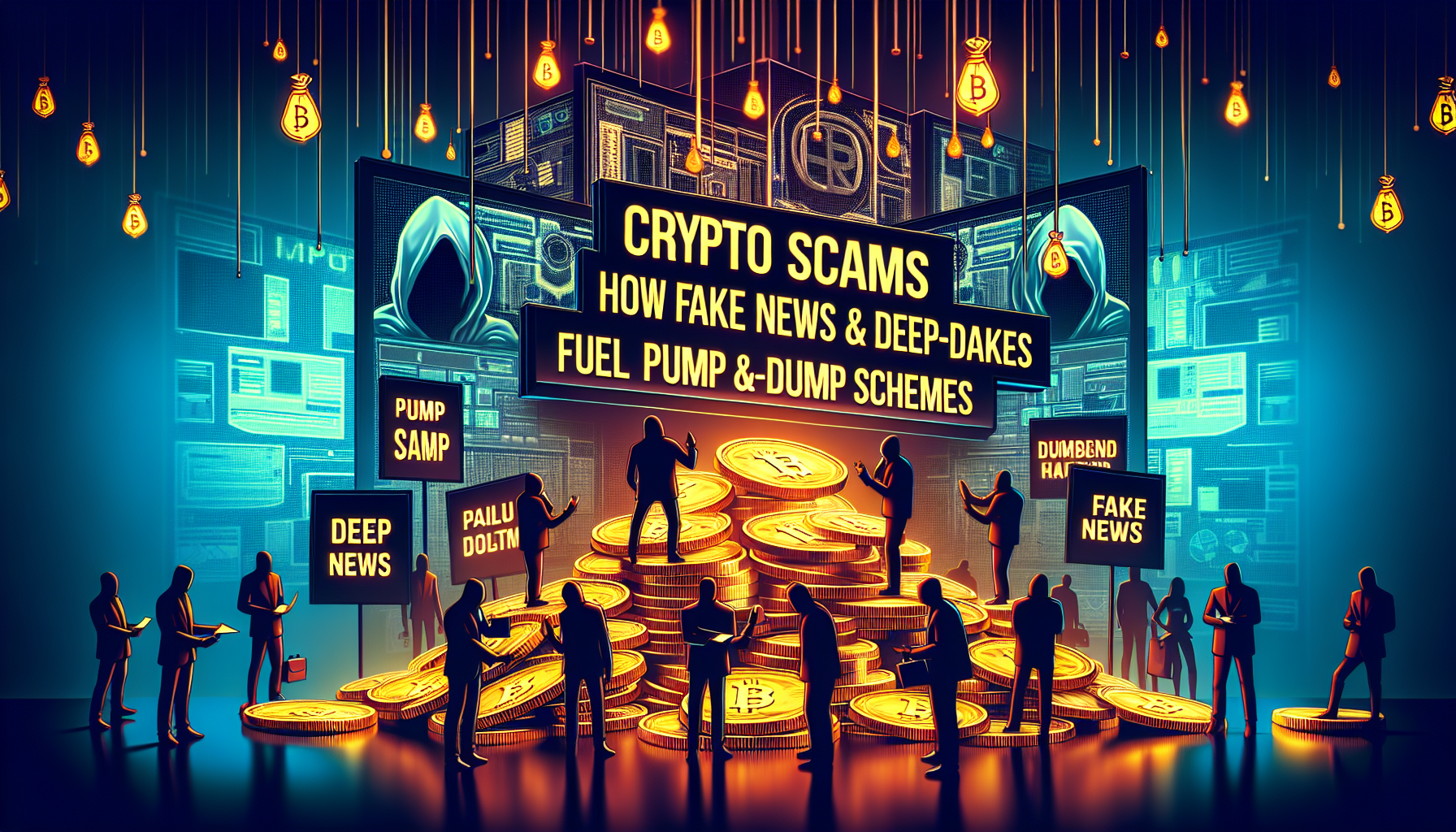 Crypto Scams: How Fake News and Deepfakes Fuel Pump-and-Dump Schemes