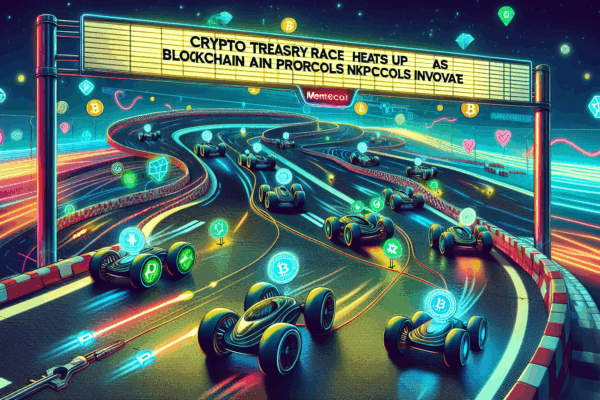 Crypto Treasury Race Heats Up as Blockchain Protocols Innovate