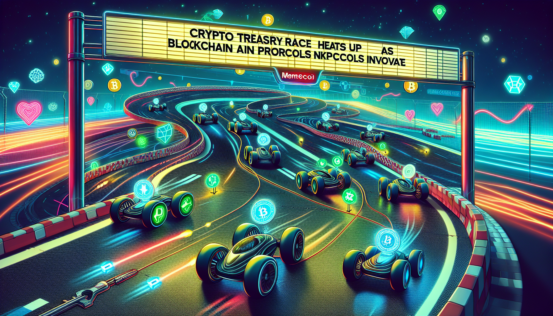 Crypto Treasury Race Heats Up as Blockchain Protocols Innovate