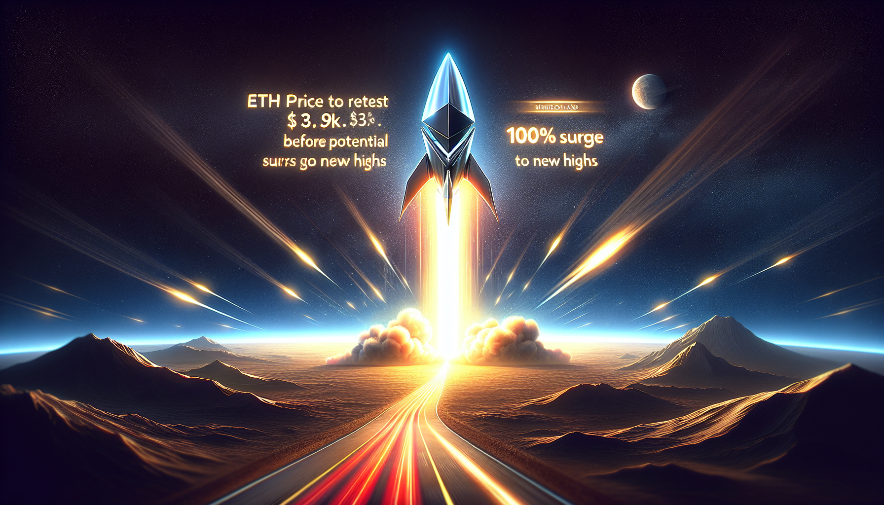 ETH price set to retest $3.9K before potential 100% surge to new highs