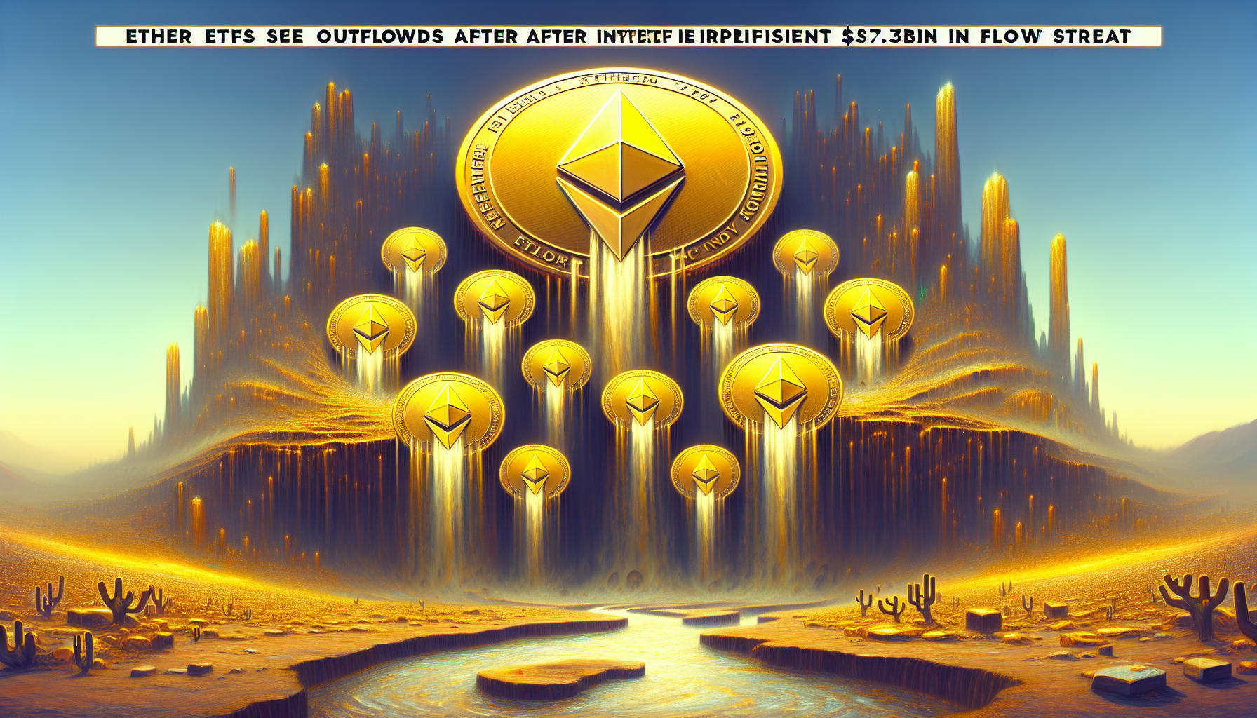 Ether ETFs see outflows after impressive $3.7B inflow streak