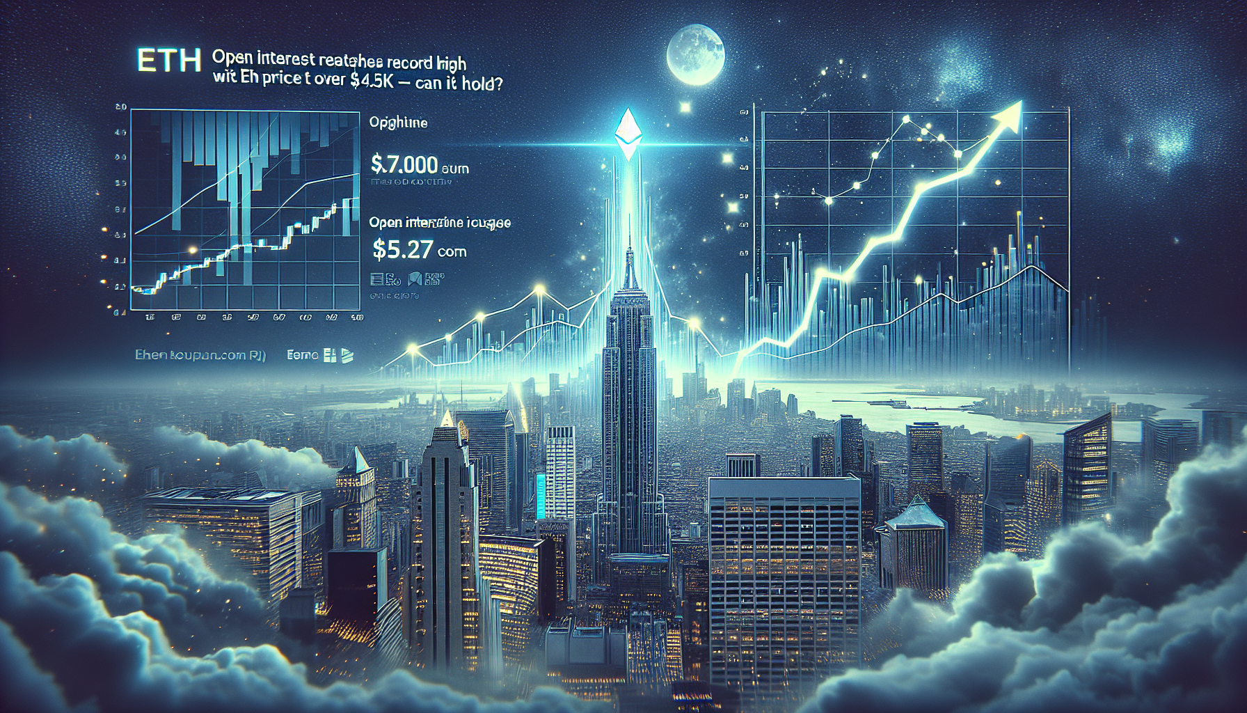 Ether Futures Surge: Open Interest Reaches Record High with ETH Price Over $4.5K - Can It Hold?