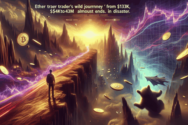 Ether trader's wild journey from $125K to $43M almost ends in disaster