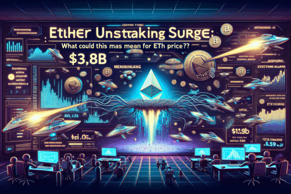 Ether unstaking surge: $3.8B in line - what could this mean for ETH price?