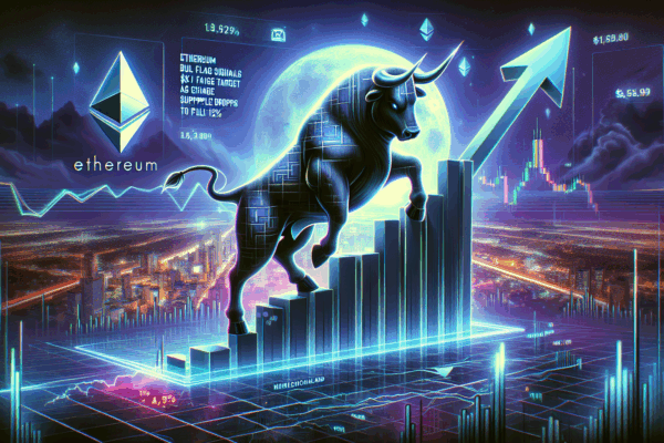 Ethereum Bull Flag Signals $6K Target as Exchange Supply Drops to 12%