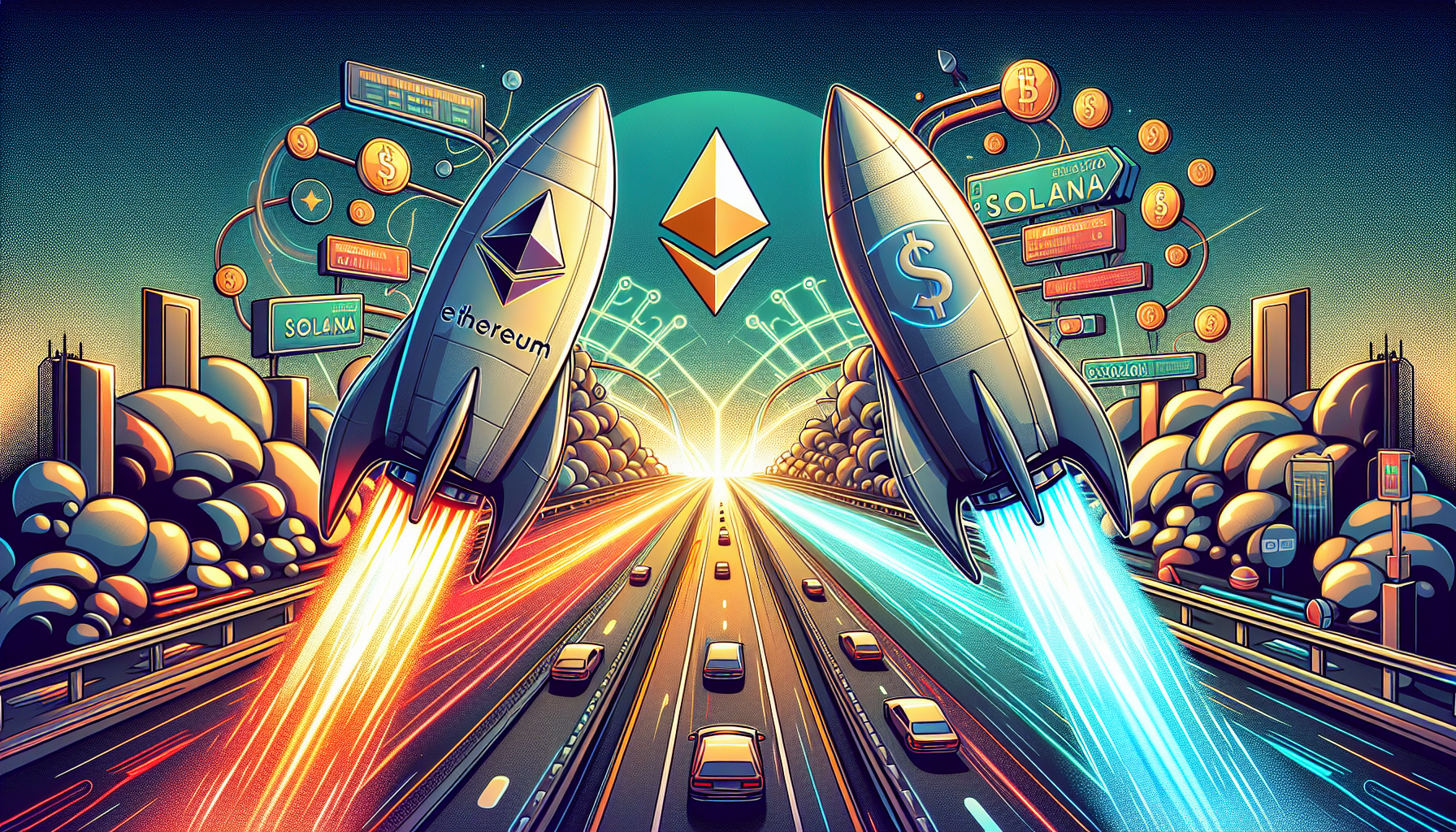 Ethereum surges past Solana in investment: $4K milestone approaching
