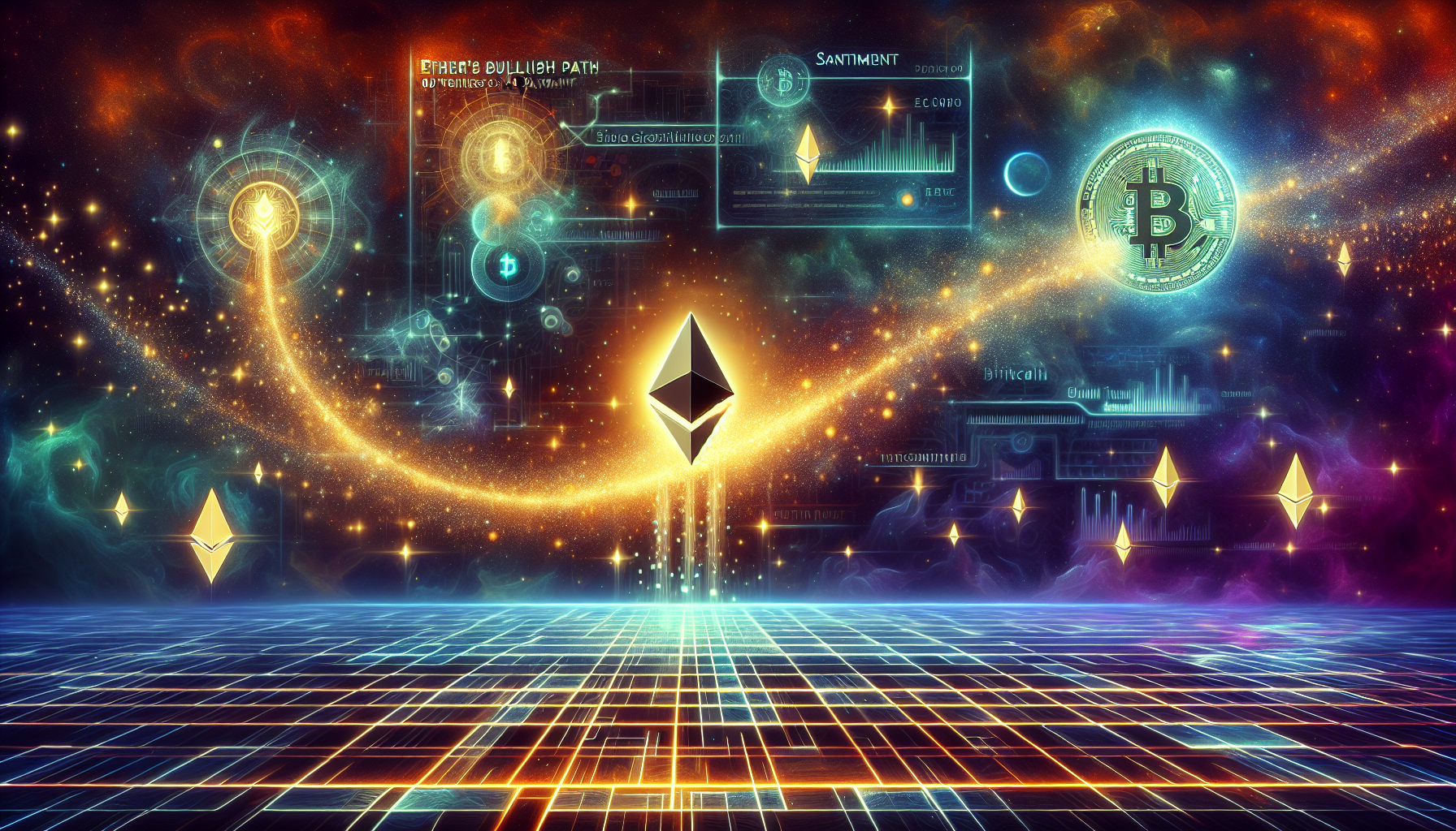 Ether's Bullish Path Outshines Bitcoin Says Santiment