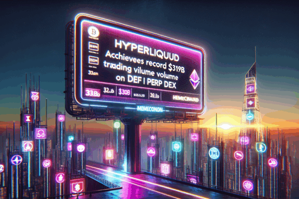 Hyperliquid Achieves Record $319B Trading Volume in July on DeFi Perp DEX