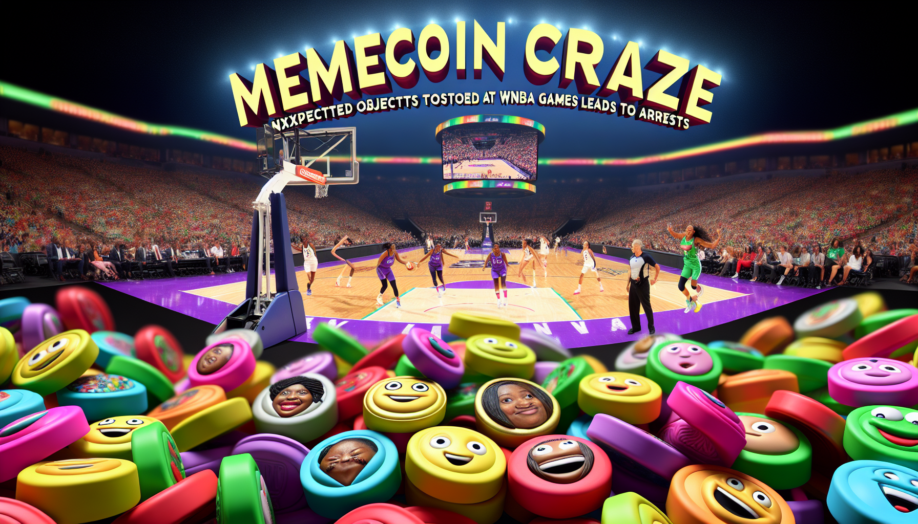 Memecoin Craze: Sex Toys Tossed at WNBA Games Leads to Arrests