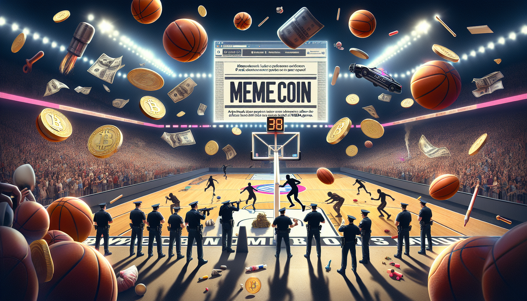 Memecoin Prank Leads to Arrests After Sex Toys Thrown at WNBA Games