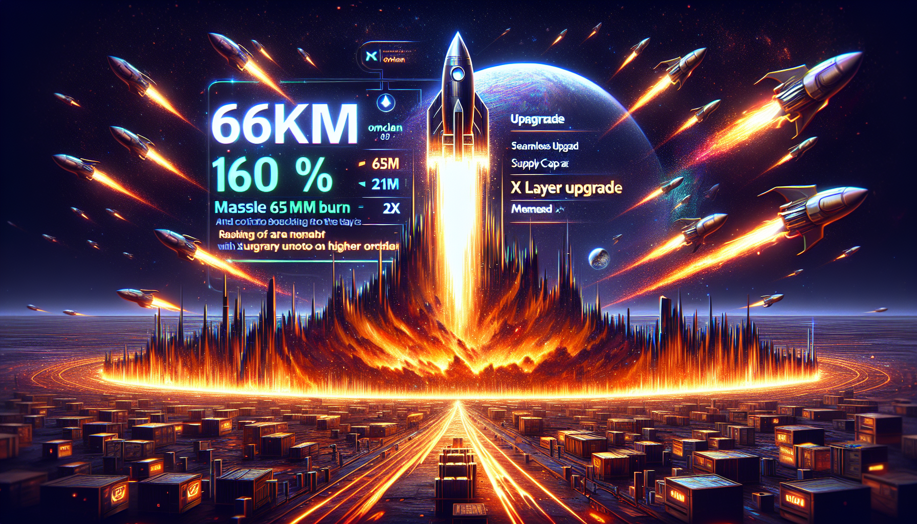 OKB Surges 160% After Massive 65M Burn and OKX Supply Cap at 21M with X Layer Upgrade