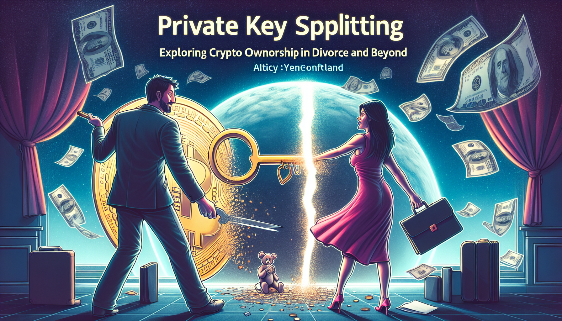 Private Key Splitting: Exploring Crypto Ownership in Divorce and Beyond