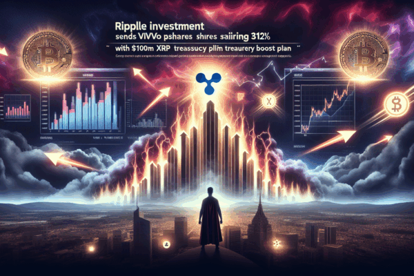 Ripple investment sends VivoPower shares soaring 32% with $100M XRP treasury boost plan