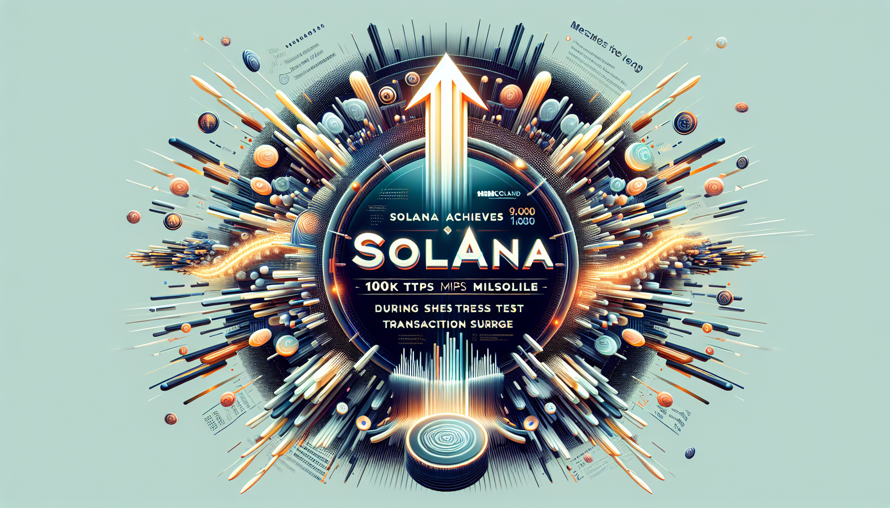 Solana achieves 100K TPS milestone during stress test transaction surge