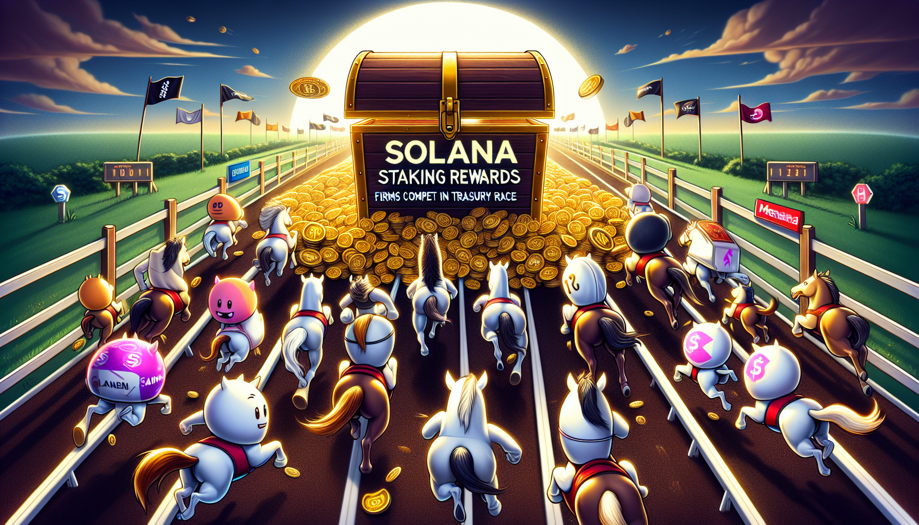 Solana Staking Rewards: Firms Compete in Treasury Race