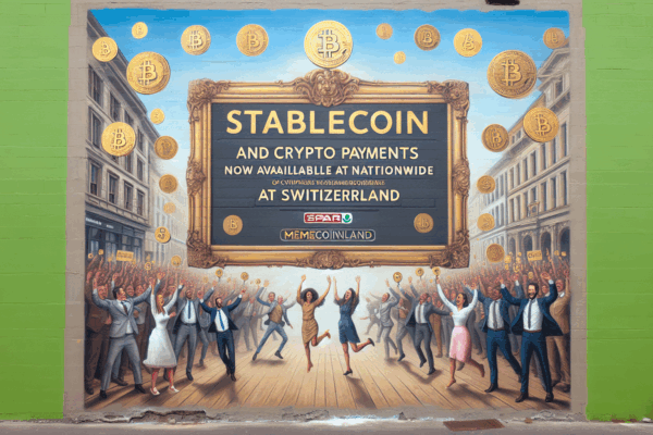 Stablecoin and Crypto Payments Now Available Nationwide at Spar in Switzerland Stablecoin and Crypto Payments Now Available Nationwide at Spar in Switzerland