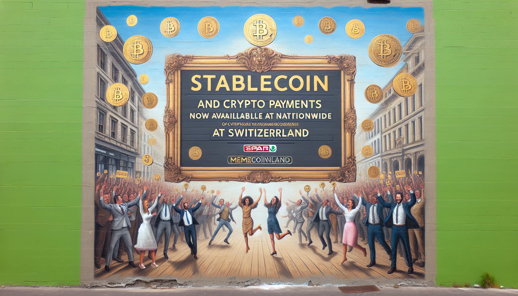 Stablecoin and Crypto Payments Now Available Nationwide at Spar in Switzerland