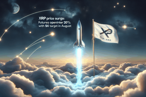 XRP Price Surge: Futures Open Interest Soars 20% with $6 Target in August