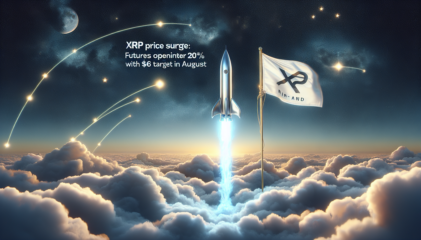 XRP Price Surge: Futures Open Interest Soars 20% with $6 Target in August