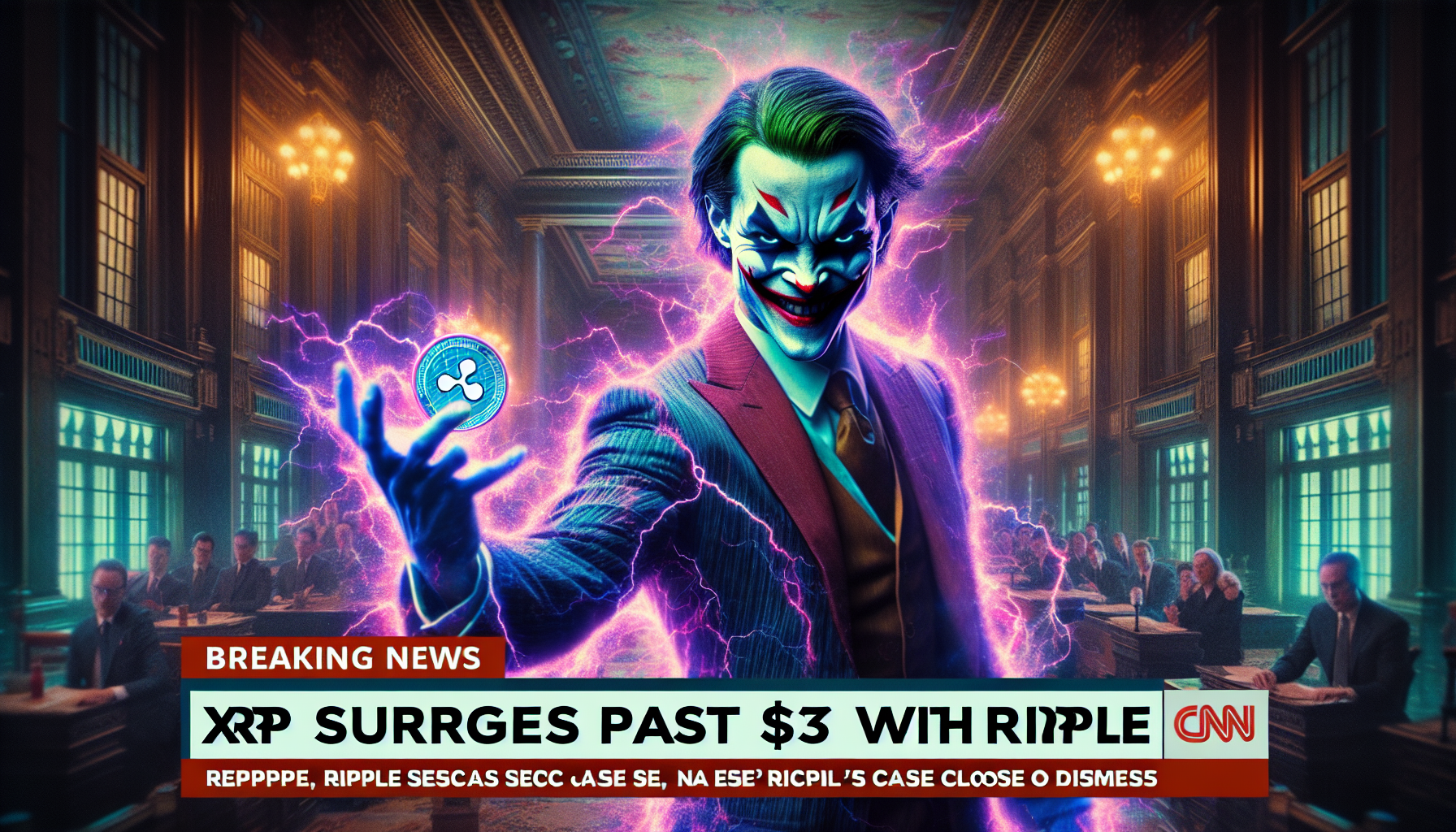 XRP Surges Past $3 with Ripple's SEC Case Close to Dismissal