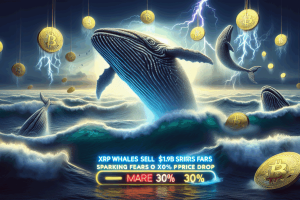 XRP Whales Sell $1.9B Sparking Fears of 30% Price Drop