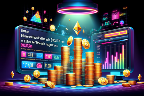 Ethereum Foundation sells $10.2M in ETH to BitMine in major OTC deal