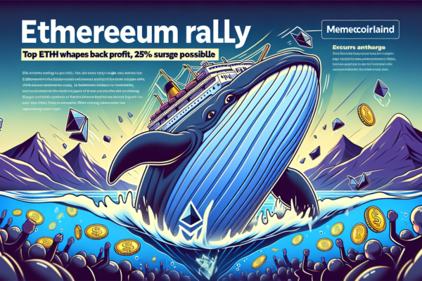 Ethereum Rally: Top ETH Whales Back in Profit, 25% Surge Possible