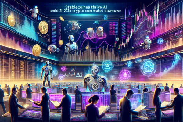 Stablecoins and AI Thrive Amid 2026 Crypto Market Downturn