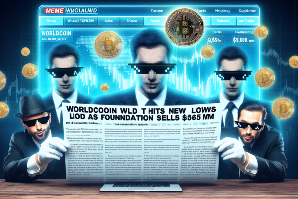 Worldcoin WLD Token Hits New Lows as Sam Altman's Foundation Sells $65M