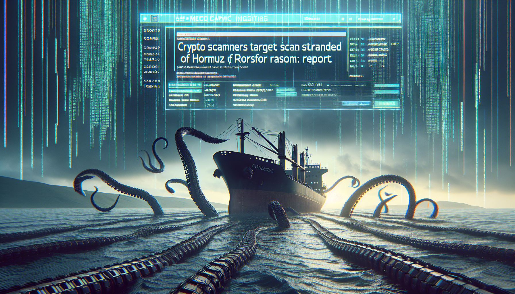 Crypto scammers target stranded ships in Strait of Hormuz for ransom: Report