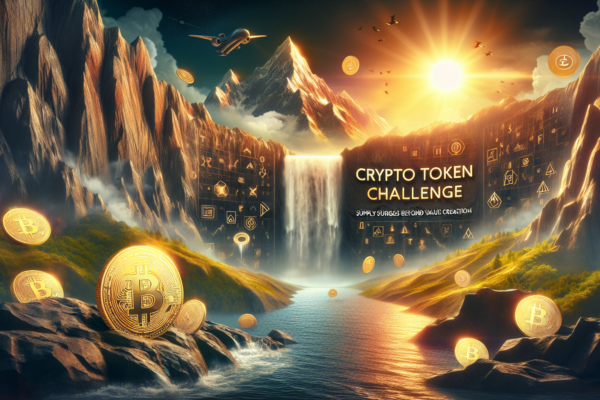 Crypto Token Challenge: Supply Surges Beyond Value Creation