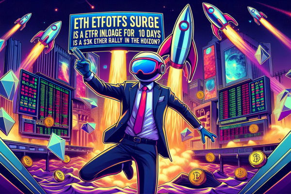 ETH ETF inflows surge for 10 days: Is a $3K Ether rally on the horizon?