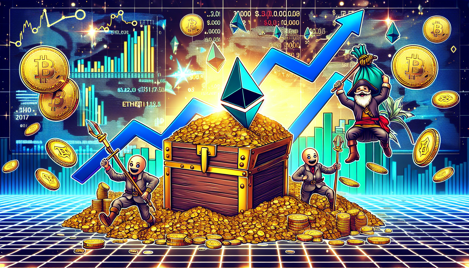 ETH price surge brings profits to Ether holders with $3K target in sight