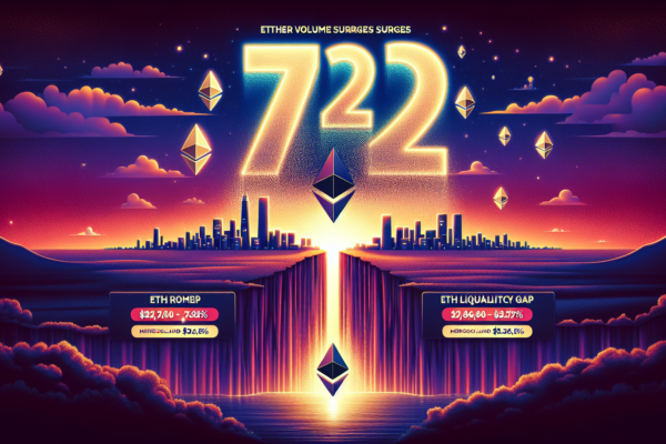 Ether volume surges 72% as traders eye ETH liquidity gap at $2.6K