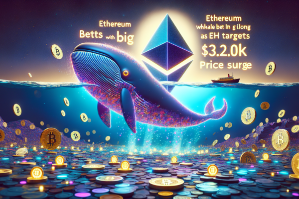 Ethereum Whale Bets Big with $90M Long as ETH Targets $3.2K Price Surge