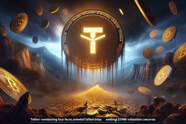 Tether Fundraising Faces Potential Delay Amid $500B Valuation Concerns