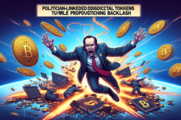Trump-linked tokens crash causing backlash for US President Trump