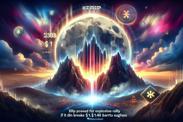 XRP poised for explosive rally if it breaks $1.40 barrier, data suggests