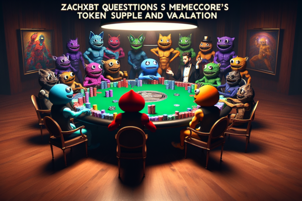 ZachXBT Questions MemeCore's Token Supply and Valuation