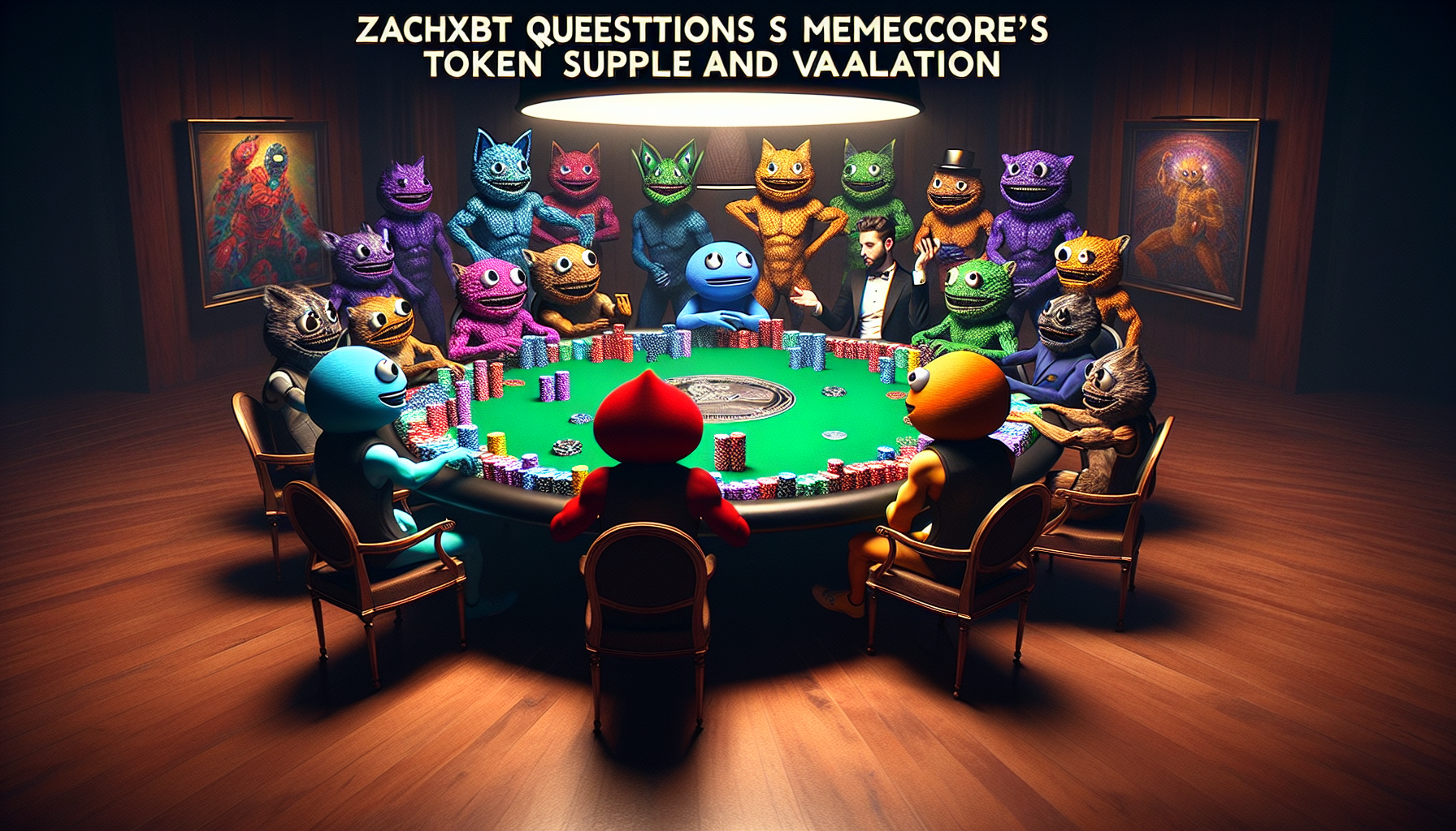 ZachXBT Questions MemeCore's Token Supply and Valuation