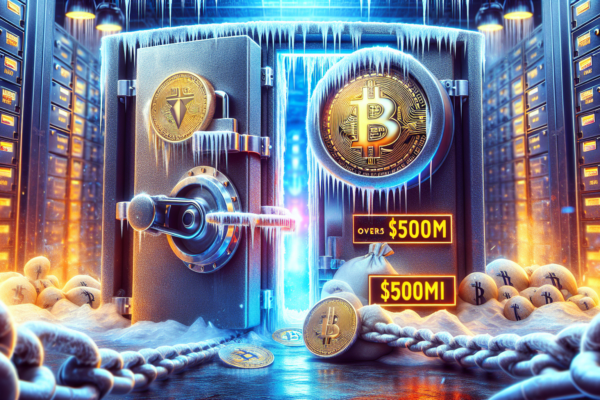 USDT Freeze: Tether Locks Over $500M in a Month, Reveals BlockSec Data