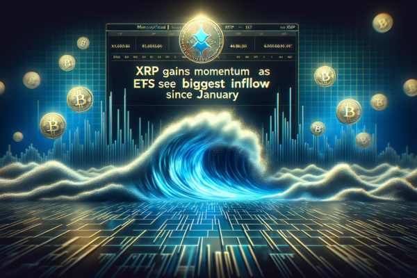 XRP Gains Momentum as ETFs See Biggest Inflow Since January